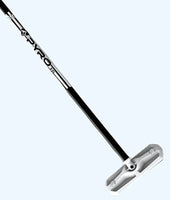 Rookie Bundle - Men's Right Hand - Black Fiberglass Broom -  Grey Voltaje Shoes - Choice of Pad Colour