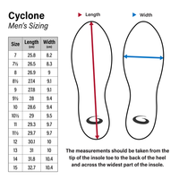 Women's Left Handed G50 Cyclone Curling Shoes (Speed 11)