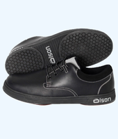 Men's Genesis Black Leather 1/4" Flex Perimeter (RH)