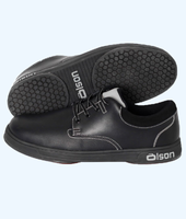 Women's Genesis Black Leather Double Gripper