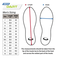 *New* Men's Momentum DART Curling Shoes Right & Left Handed