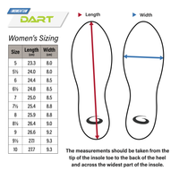 Women's Momentum DART Curling Shoes (Double Grippers)