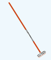 Rookie Bundle - Men's Right Hand - Orange Fiberglass Broom -  Black Voltaje Shoes - Choice of Gripper Colour