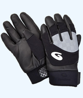 Women's Black & Grey Thermocurl Curling Gloves